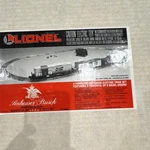 Lionel Anheuser-busch O27 Ac Train Starter Set GP-9 Diesel Headlight Metal New!. Fixed Price $145.00.
