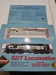 Proto 2000 Ho Locomotive 30154 Sd 7 Undecorated W/dcc. Fixed Price $150.00.