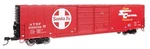 Walthers Mainline 910-3401 Ho Scale 60' Ps Double Door Boxcar Santa Fe #600136. Fixed Price $50.99.