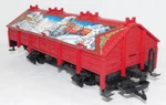 Lgb 45110 Christmas Covered Gondola Hinge Hatch Car Opening Holiday Desgn Gscale. Fixed Price $119.95.
