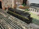 Mth Railking 30-2506 Pennsylvania Green Stripe GG-1 Electric Engine #4824. Fixed Price $325.00.