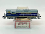 Scale Atlas #48203 GP-7 Ph. "bangor And Aroostook #75 Locomotive Org Box. Fixed Price $249.99.