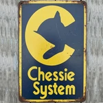 Chessie System Railroad 8 X 12 Vintage Novelty Metal Sign Made Usa. Fixed Price $14.99.