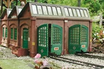 Piko 62001 Scale Sonneberg Loco Shed Kit. Fixed Price $393.99.