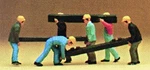 Preiser 10034 Ho Track Worker Slepeer Layers Figures With Ties (set Of 6). Fixed Price $21.34.