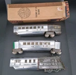 Lionel 616 617 618 Flying Yankee Gauge 3 Rail Streamliner Cars Project Piece. Fixed Price $174.99.