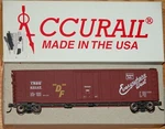 Ho Accurail 5008 50' Aar Steel Boxcar Cb&q 23047 Built. Fixed Price $19.99.
