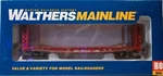 Walthers Ho #910-5930 53' Gsc Bulkhead Flatcar Ready To Run -- Great Northern. Fixed Price $34.18.