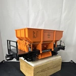 Lgb 4041 Oeg 737 Orange/black Hopper Freight Car Gauge Analog Read Descrip.. Fixed Price $32.44.