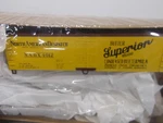 Walthers Superior Brand Butter 40' Reefer Car # 4012 Kit Ho Scale. Fixed Price $14.00.