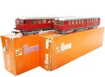 Lima Ho 1:87 Db Deutsche Bundesbahn Br 515 & 815 Motorized Diesel Unit Train Mib. Fixed Price $124.99.
