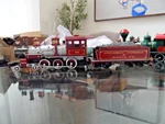 Bachmann Scale Big Hauler Atchison Topeka Santa Fe Steam Locomotive W/tender. Fixed Price $114.99.