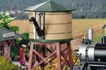 Piko G-scale River City Water Tower Built-up Building 62710. Fixed Price $130.23.