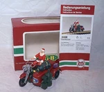 Lgb # 21030 Scale Santa Rail - Motorcycle & Sidecar W/ Xmas Tree. Fixed Price $245.00.