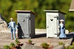 Piko Scale New 2026 Outhouse Pack Built-up Building 62719. Fixed Price $84.79.