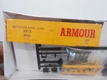 Walthers Armour 40' Meat Reefer Car # 8004 Kit Ho Scale. Fixed Price $14.00.
