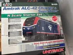Kato Amtrak ALC-42 Charger Superliner Scale Starter Set Unitrack 106-0019. Fixed Price $200.00.