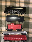 Lionel 8633 Engine And Whistling Tender 234W With Smoke Very Nice. Fixed Price $65.00.