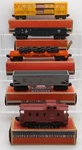 Lionel Vintage Gauge Freight Cars #6462,6257,6356,6362,6456 /box. Fixed Price $65.79.