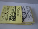 Ho 1/87 Scale Tomar Industries Heavyweight Passenger Car Tailsign Kit H-445 Nib. Fixed Price $9.95.