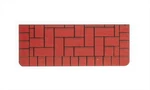 Red Brick Front Door Step Medium Rectangular Dolls House Miniature 1:12 Scale. Fixed Price $6.05.
