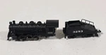 Scale Bachmann Atsf Santa Fe 0-6-0 Steam Locomotive & Slope Tender #3283. Fixed Price $39.75.