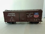 Usa Trains R19105B G Scale Steel Box Car Union Pacific #107347. Fixed Price $74.25.