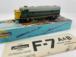Athearn Ho Scale Canadian National Powered F7A Diesel Engine #6500. Fixed Price $29.95.