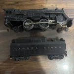 Lionel #1110 Metal Locomotive With Lines Tender 2-4-2 Not Tested Vintage. Fixed Price $55.00.