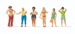 New Ho Preiser 10704 Women At The Campsite : 1/87 Scale Camper Figures. Fixed Price $20.95.
