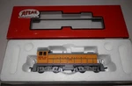 Atlas Ho Scale Powered Union Pacific 1250 Alco S-3 Switcher #8828. Fixed Price $69.99.