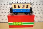 Lgb 3015 Second (2ND) Class Blue Passenger Coach Car W/box *g-scale*. Fixed Price $44.99.