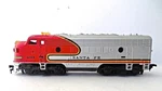 Ho Mantua Tyco Santa Fe F7A Diesel Excellent Physical & Tested. Fixed Price $38.50.