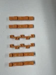 Pack Of 2 - Lgb / 40500 Orange Beam Support Bracket Brand New Old Stock. Fixed Price $12.00.
