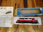 Ahm Ho Locomotive 5030-05 Western Maryland Emd SD-40. Fixed Price $35.00.