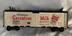 Athearn Ho Scale Evaporated Carnation Milk Reefer Boxcar Cm 25003. Fixed Price $10.99.