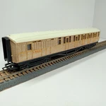 Oo Scale Hornby R478 Lner Brake Composite Coach Teak Finish #4237. Fixed Price $29.00.