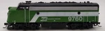Athearn 3011 Ho Scale Bn F7A Dummy Diesel Locomotive #9760 Ex. Fixed Price $24.99.