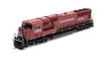 Athearn Genesis SD70M Ho Locomotive Emdx Demo #ATHG71122 Dc Cab 7024. Fixed Price $225.00.