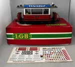 Lgb 3600 Scale Trolley Unpowered Trailer Car Original Box Stickers. Fixed Price $110.49.