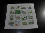 Usa 2011 SC#4524 Go Green Forever Sheet Of 16 Stamp Mnh Xf. Fixed Price $14.95.