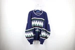 Vtg 90S Coogi Style Mens Large Tall Ed Bassmaster Rainbow Knit Dad Sweater Usa. Fixed Price $44.95.
