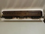 Gauge Aristocraft #31401 Pennsylvania Observation Car With Lights. Fixed Price $475.00.