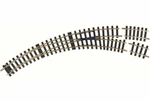 Piko 35225 New Right Hand Curved Switch Manual Turnout Track R3 - R5 Scale. Fixed Price $186.37.
