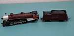 Vtg Ahm/rivarossi Ho 2-8-2 Mikado Steam Locomotive W/alton Tender Yugoslavia. Fixed Price $90.00.