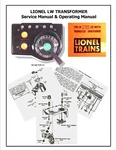 Lionel Transformer Lw Service & Operating Manual Best Repro) You Choose. Fixed Price $10.50.