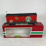 Lehmann-gross-bahn Lgb 49670 The Big Train Starbucks Box Car Scale. Fixed Price $84.99.