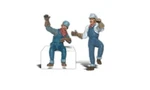 Woodland Scenics Accents Figures Earl & Eddie Engineer A2540. Fixed Price $31.98.