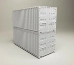 Ho Scale 20' Ft Shipping Container Train Freight Car - Piko Stacking Set Of. Fixed Price $14.50.