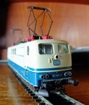 Fleischmann 4381 Ho Gauge Br 151 Electric Loco In Cream And Blue Livery. Fixed Price $111.60.